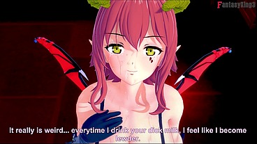 Shamsiel Shahar RED POV sex with big boobs succubus - Kyonyuu Fantasy - Full & Pov version on Sheer & PTRN: Fantasyking3