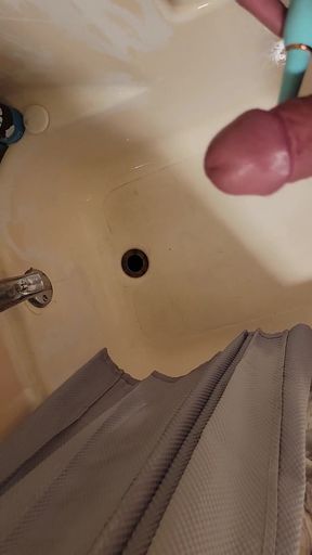 Spectacular moment from &quot;Using my electric toothbrush to make me cum&quot;