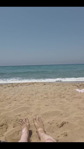 Red Beach in Crete