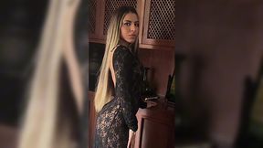 Petite latina shakes natural curves during messy oral and deep play