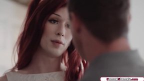 Stepdad barebacks tranny jenna gargles