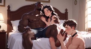 Cuckold Degradation - Man Licking His Wife's Lover Feet