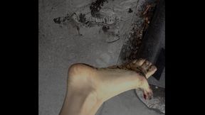 Extreme Escape Game - CBT and Muddy Feet Predicament in Excruciating Bondage - part II [4k]