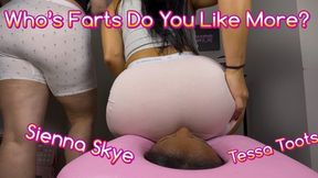 Who's Fart Smell Better? Sienna Skye vs Tessa Toots