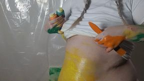 Goddess Tori Painting Presents mini clip 1