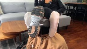 Mistress enola sock smelling