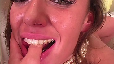 Keira Farrell Anal Threesome with Fishnet Babes