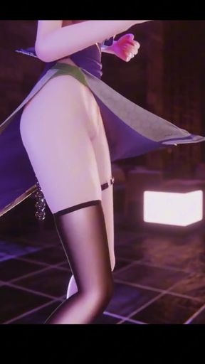 【Weak sound】Big breasts naked dance four dances in a row   Clip 1