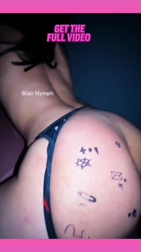 She said..I'm only seeing you, but she was grinding on another guys dick - BLAIR NYMPH