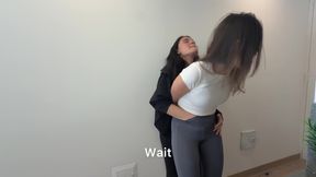 We Fuck with an Oil Bath After a Few Kisses and Hot Cornering