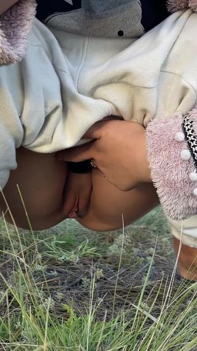 Epic moment from "Public pissing compilation in nature! A road trip! POV!"