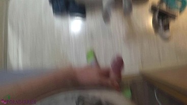 POV teen skate footjob