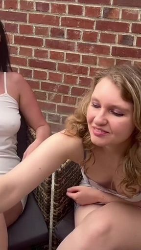 Two Goddesses, Their Cigarettes, Your Humiliation