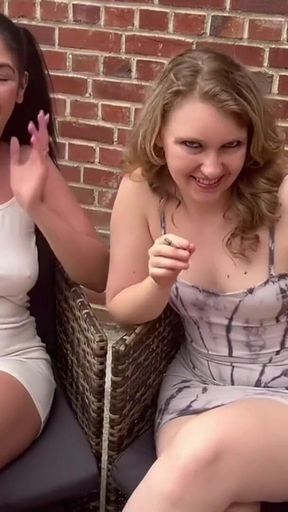 Two Goddesses, Their Cigarettes, Your Humiliation