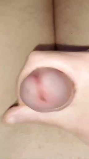 Captivating moment from &quot;Young man masturbating and moans loud, dick explode. Closeup cumshot - xStepMommyx&quot;