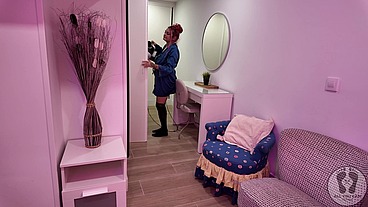 4K VACUUM CLEANER VACUUMING MY TITS ASS PUSSY TILL ORGASM