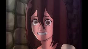 Shingeki no kyojin - Gabi nos ense&ntilde_a c&oacute_mo folla como la puta que es