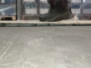 A Massive 7 Plastic Bottle Crush(part 1), flattened beneath my 89kg size 11 boots 👣👣