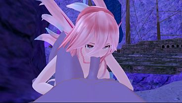 Mermaid Luka blowjob test