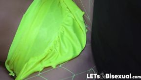 Fiona Lust and Christina Santes fill their cunts with toys and bi dicks
