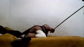 Joselynne Crossdresser Using Buttplug Tail And Fuck My Dildo One