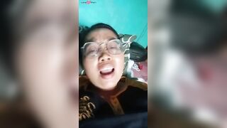 MILF Fingers Herself in Bathroom - Horny Housewife Masturbates Solo