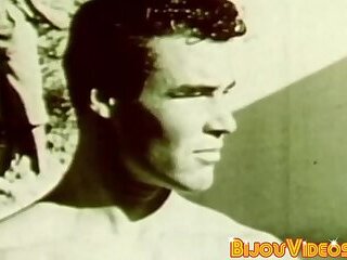 Classic muscle gay studs wanking their hairy cocks hardcore