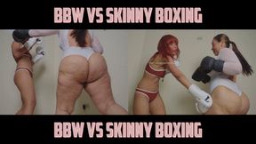 BBW VS SKINNY BOXING