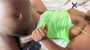 HORNY MADAM FUCKED BY THE NEW HOUSE BOY WITH A MONSTER COCK. PLEASE SUBSCRIBE TO RED/SHEER