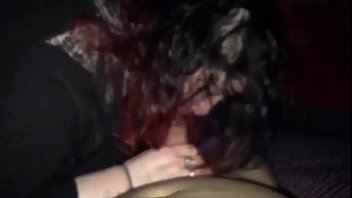 Stepsister finally sucks cock with cockring