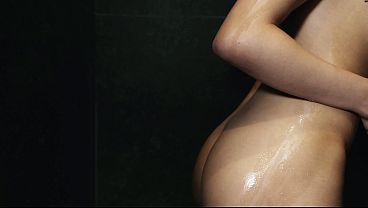 cute teen shows first time her ass problapse