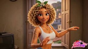 Hot Laranjete Dancing Funk Naked And Getting A Big Orgasm Favela Striptease Naughty Shakes Her Big Ass, Gets Naked And Cums Solo Wet Pussy