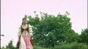 Black magician pounds beauty's tight ass at court