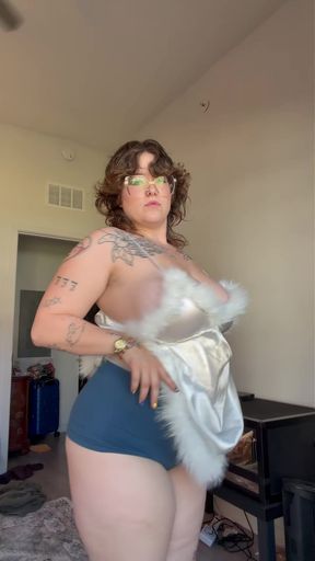 Female Onlyfans Model Posing in Studio