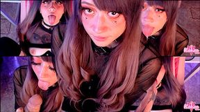 Unleashed Ahegao Slob Job with Cream Pie&#x9AD8;&#x6F6E; KAKAO&#x901A;&#x9053;!!