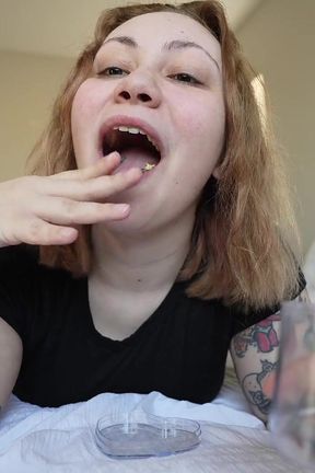 Giantess Shoves You up Her Ass