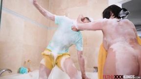 Stepmom Mona Azar Teases Her Stepson's Desires with Intimate Play Before Taking Things Further!