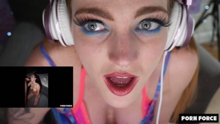Carly Rae Summers Reacts to ROUGH POWER FUCK MAKES HER BRAIN MELT - PF Porn Reactions Ep IV ´