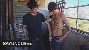 Park Pervert Dylan Secondo Seduces A Stranger With A Blowjob And Gets His Ass Stuffed