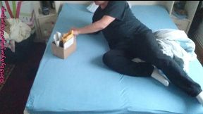 spass mit getragenen strumpfhosen ** fan video 1 **
