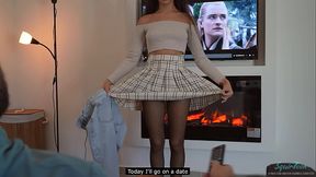 Parents made the mistake of leaving their yummy stepdaughter and stepbrother at home alone