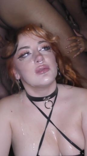 The Real Bukkake Sperm Party Vol 30 #4