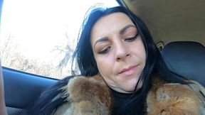 Cheating wife's outdoor affair with her hubby's friend - round ass & tight pussy