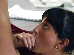 Stepdad knows how to get what he wants from his stepdaughter