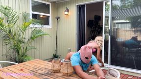 Backyard Pegging In Tampa - with @PeggingOnly