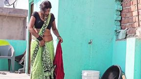 Scorching Indian wife shares taboo hubby with sneaky neighbor, Hindi heat ensues.