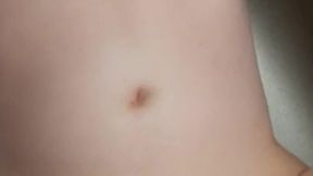 Twink Plays With His Small Uncut Cock on Webcam