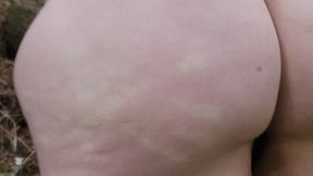 BBW ThirstyElowyn twerks and dirty talk in FOREST