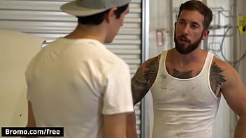 Brad Powers with Xavier Ryan at Bareback Bargain Scene 1 - Trailer preview - Bromo