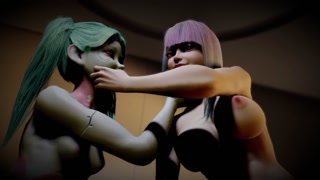 Threesome with Rebecca and Lucy in POV | Cyberpunk Edgerunners
